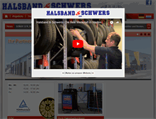 Tablet Screenshot of halsband-schwers.de